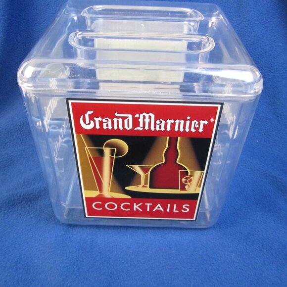 Grand Marnier Promo Clear Acrylic Plastic Ice Bucket - Used - Picture 3 of 13